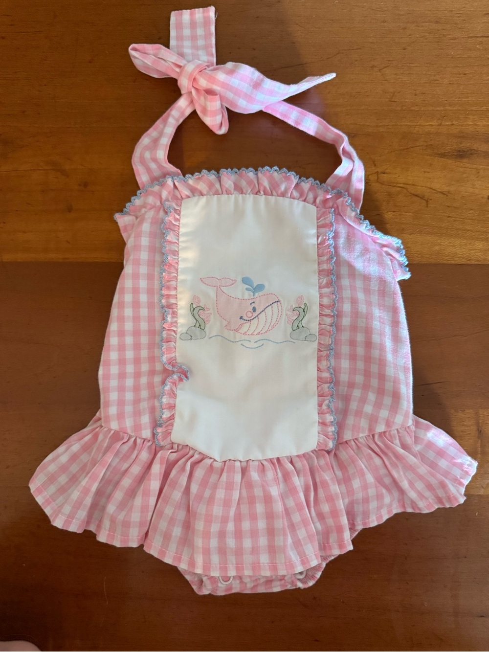 Bailey Boys whale sunsuit